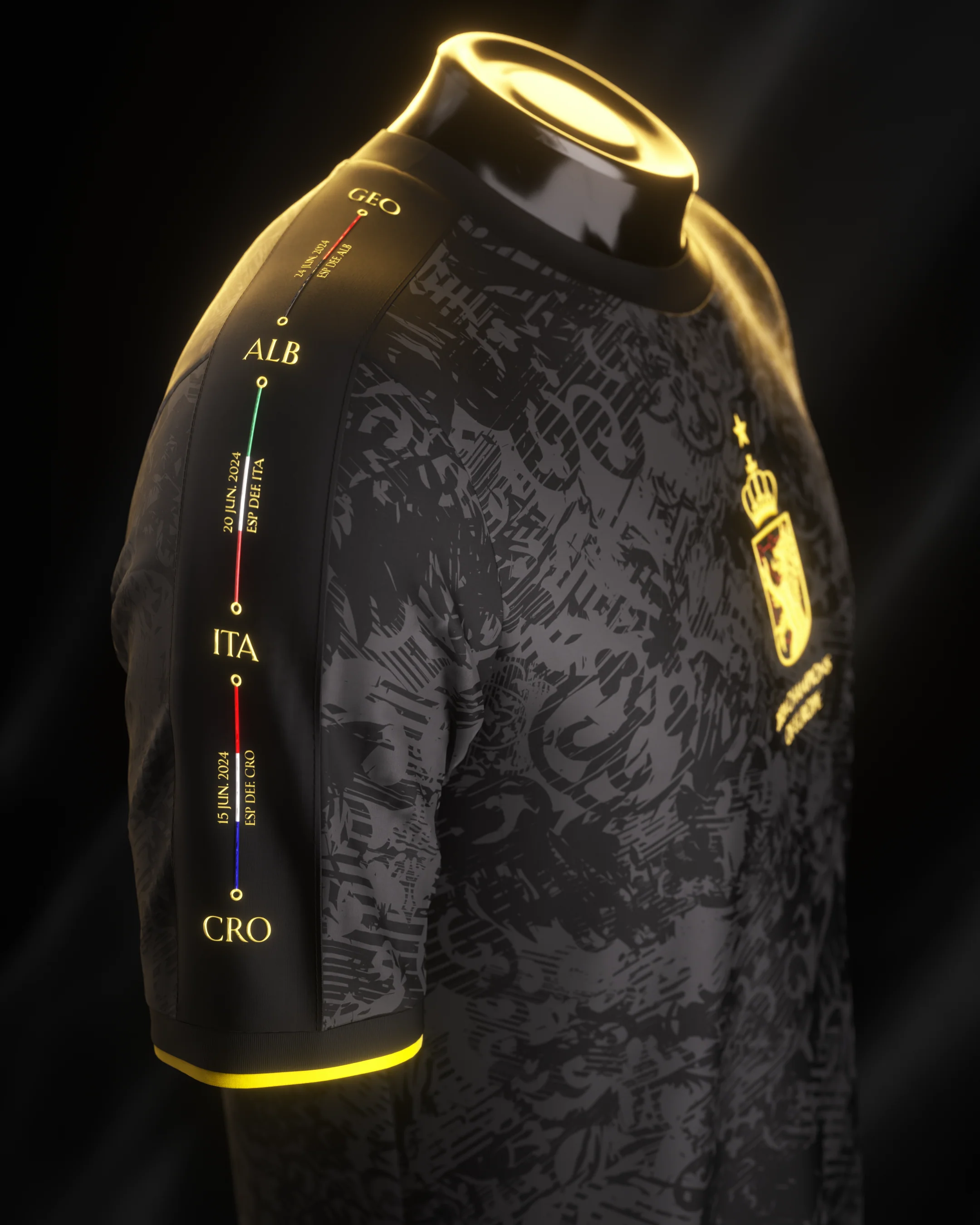 Spain 2024 Euros Champion Jersey (Los Toros) - Image 4